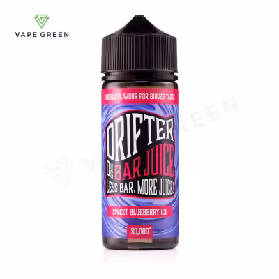 Sweet Blueberry Ice Shortfill E-Liquid by Drifter Bar Juice 100ml