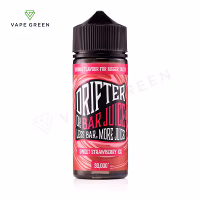 Sweet Strawberry Ice Shortfill E-Liquid by Drifter Bar Juice 100ml