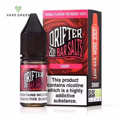 Cherry Nic Salt E-Liquid by Drifter Bar Salts