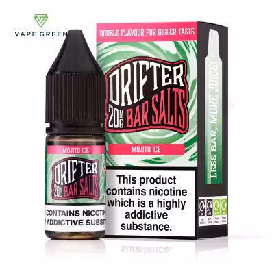 Mojito Ice Nic Salt E-Liquid by Drifter Bar Salts