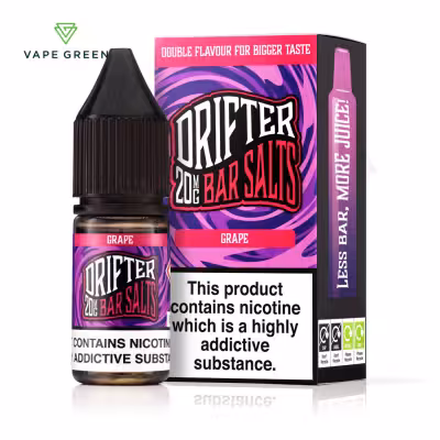 Grape Nic Salt E-Liquid by Drifter Bar Salts