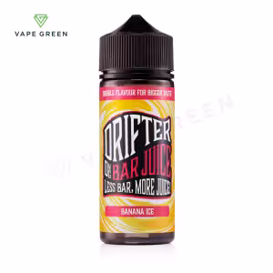 Banana Ice Shortfill E-Liquid by Drifter Bar Juice 100ml