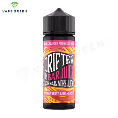 Strawberry Banana Ice Shortfill E-Liquid by Drifter Bar Juice 100ml