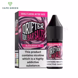 Blackcurrant Ice Nic Salt E-Liquid by Drifter Bar Salts