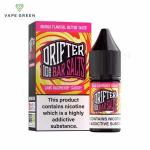 Lime Raspberry Cherry Nic Salt E-Liquid by Drifter Bar Salts
