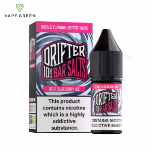 Sour Blueberry Ice Nic Salt E-Liquid by Drifter Bar Salts