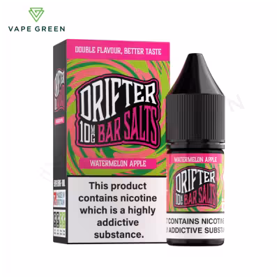 Watermelon Apple Nic Salt E-Liquid by Drifter Bar Salts