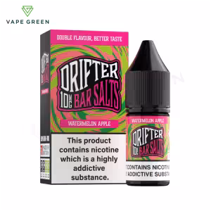 Watermelon Apple Nic Salt E-Liquid by Drifter Bar Salts