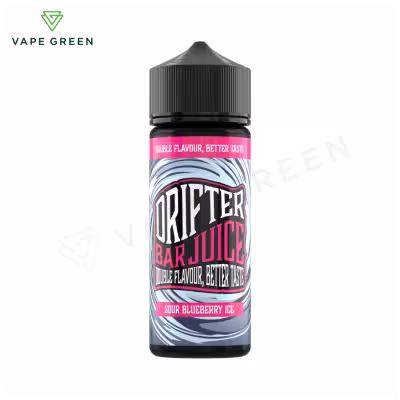 Sour Blueberry Ice Shortfill E-Liquid by Drifter Bar Juice 100ml