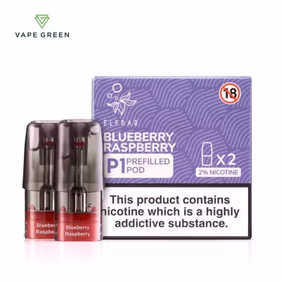 Blueberry Raspberry Prefilled Pods by Elf Bar Mate P1