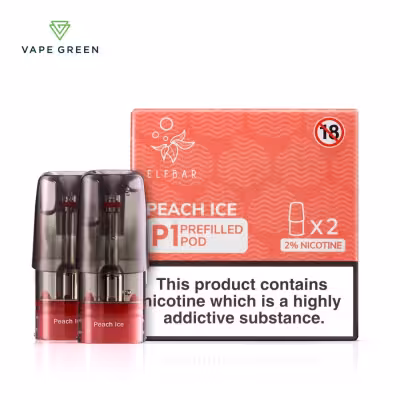 Peach Ice Prefilled Pods by Elf Bar Mate P1