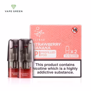 Strawberry Banana Prefilled Pods by Elf Bar Mate P1