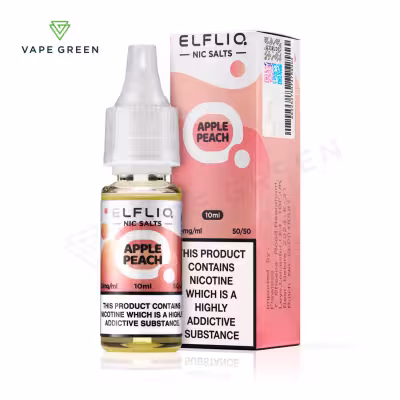 Apple Peach Nic Salt E-Liquid by Elf Bar Elfliq
