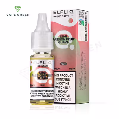 Kiwi Passion Fruit Guava Nic Salt E-Liquid by Elf Bar Elfliq
