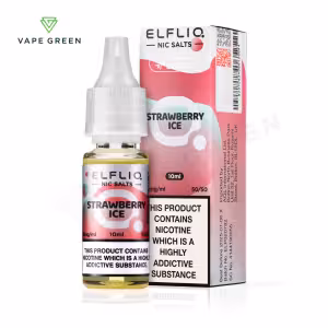 Strawberry Ice Nic Salt E-Liquid by Elf Bar Elfliq