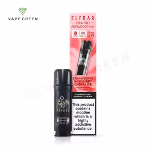 Strawberry Raspberry Cherry Ice Prefilled Pods by Elf Bar Elfa Pro