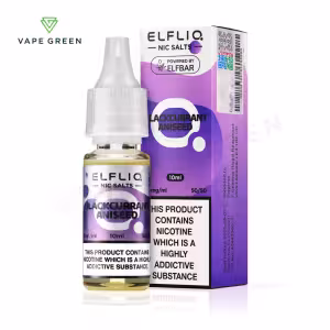 Blackcurrant Aniseed Nic Salt E-Liquid by Elf Bar Elfliq