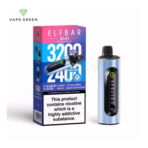 Blueberry Edition Prefilled Pod Kit by Elf Bar 4 in 1