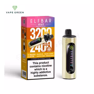 Pineapple Edition Prefilled Pod Kit by Elf Bar 4 in 1