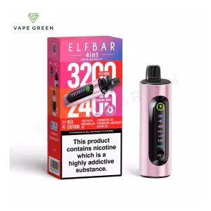Red Edition Prefilled Pod Kit by Elf Bar 4 in 1
