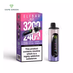 Special Edition Prefilled Pod Kit by Elf Bar 4 in 1