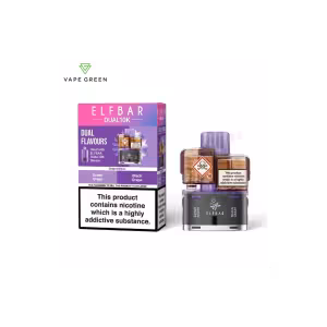 Grape Edition Prefilled Pod by Elf Bar Dual 10K