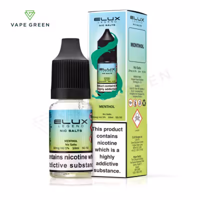 Menthol Nic Salt E-Liquid by Elux Legend