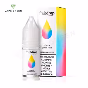 Citrus Lychee Ice Nic Salt E-Liquid by Fruit Drop