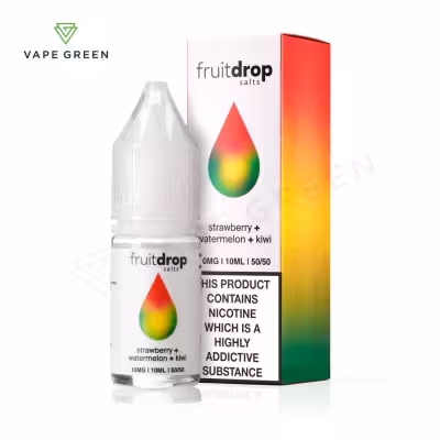 Strawberry Watermelon Kiwi Nic Salt E-Liquid by Fruit Drop