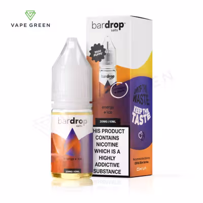 Energy Ice Nic Salt E-Liquid by Bar Drop