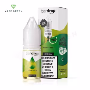 Lemon Lime Nic Salt E-Liquid by Bar Drop
