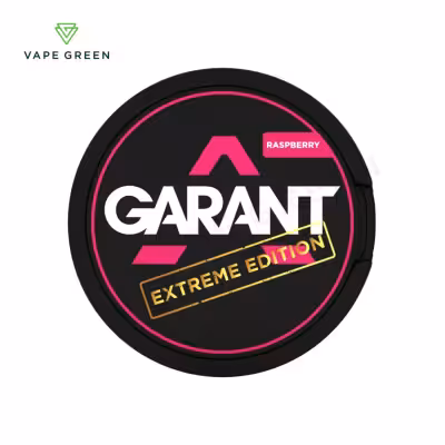 Raspberry Extreme Nicotine Pouches by Garant