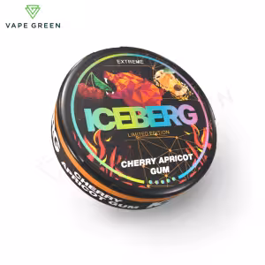 Cherry Apricot Gum Nicotine Pouches by Iceberg