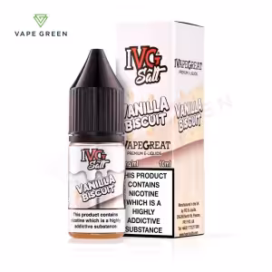 Vanilla Biscuit Nic Salt E-Liquid by IVG