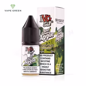 Sour Green Apple Nic Salt E-Liquid by IVG