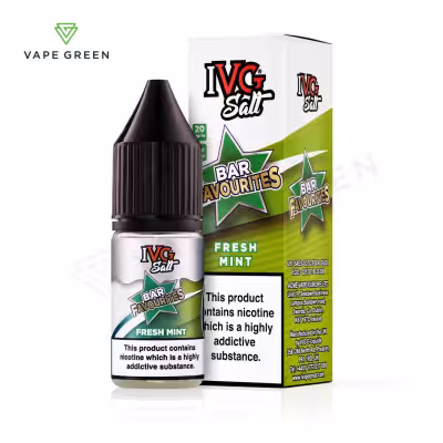 Fresh Mint Nic Salt E-Liquid by IVG Bar Favourites