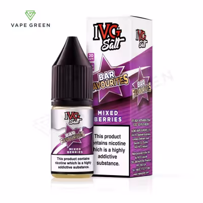 Mixed Berries Nic Salt E-Liquid by IVG Bar Favourites