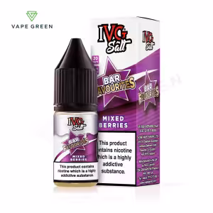 Mixed Berries Nic Salt E-Liquid by IVG Bar Favourites
