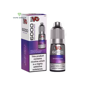 Berrylicious Blast Nic Salt E-Liquid by IVG 6000