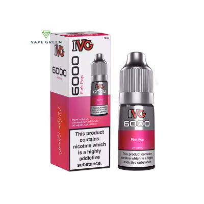Pink Pop Nic Salt E-Liquid by IVG 6000