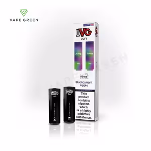 Blackcurrant Apple Prefilled Pods by IVG Air