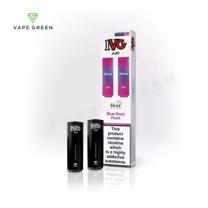 Blue Razz Plum Prefilled Pods by IVG Air