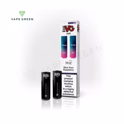 Blue Sour Raspberry Prefilled Pods by IVG Air