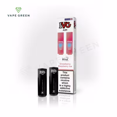 Strawberry Raspberry Ice Prefilled Pods by IVG Air
