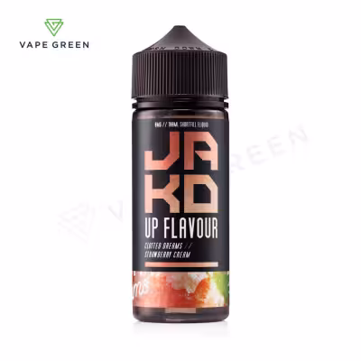 Clotted Dreams Strawberry Cream Shortfill E-Liquid by JAKD 100ml
