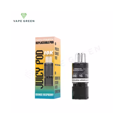 Orange Raspberry Prefilled Pod Refill Pack by Juicy Pod Novamax 10K