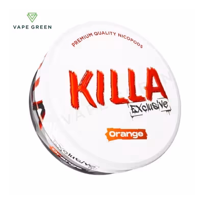Orange Nicotine Pouches by Killa