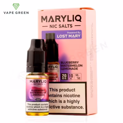 Blueberry Watermelon Lemonade Nic Salt E-Liquid by Lost Mary Maryliq