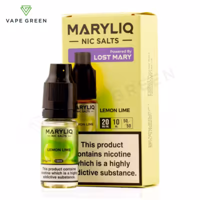 Lemon Lime Nic Salt E-Liquid by Lost Mary Maryliq