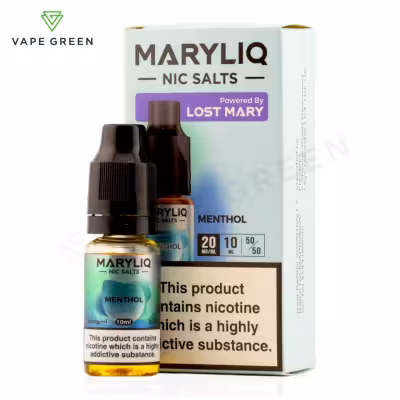 Menthol Nic Salt E-Liquid by Lost Mary Maryliq